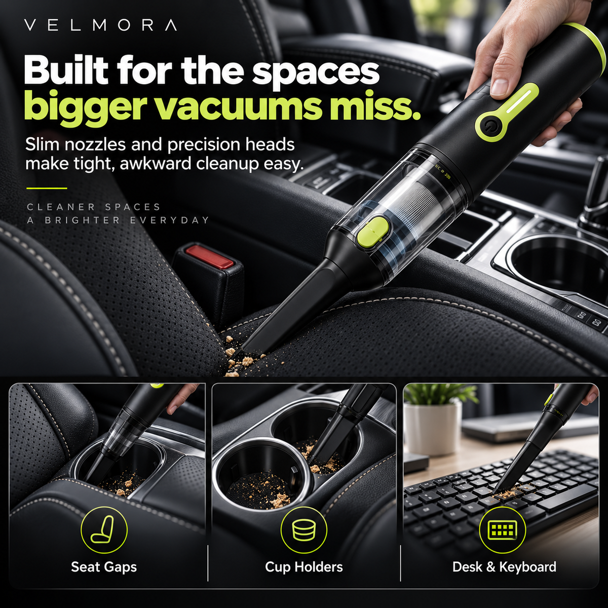 AirPulse 20,000PA Cordless Vacuum