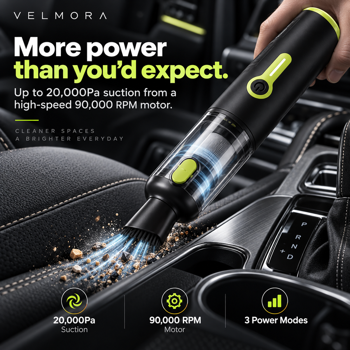 AirPulse 20,000PA Cordless Vacuum