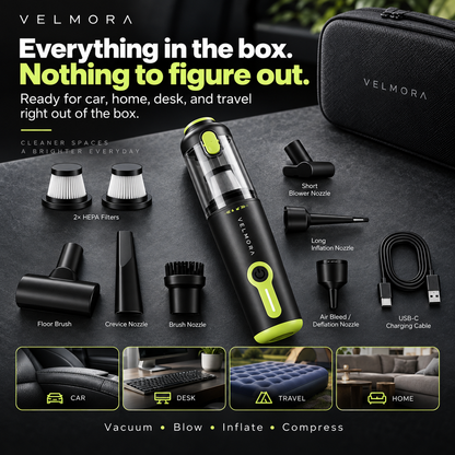 AirPulse 20,000PA Cordless Vacuum
